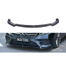 Накладка сплиттер на передний бампер Вариант2 на Mercedes E W213 Coupe AMG-Line